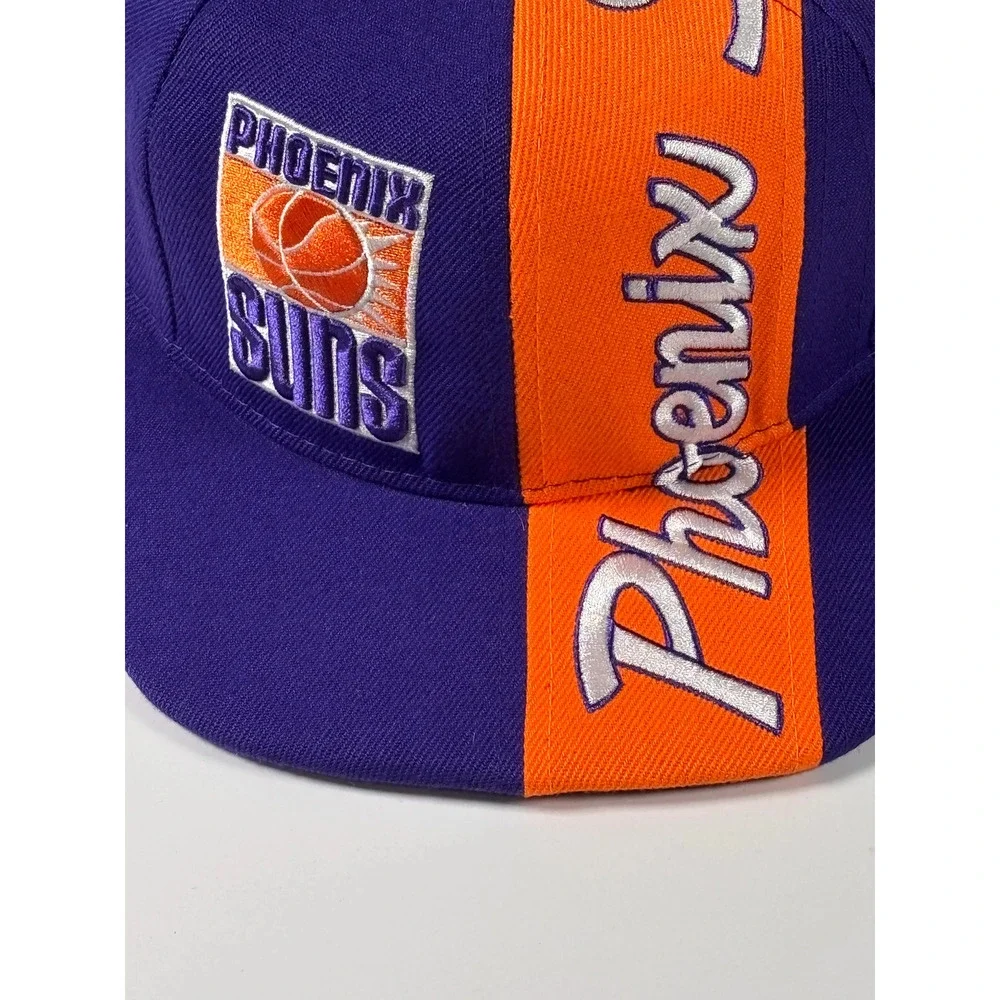 Mitchell & Ness Phoenix Suns Deadstock OT Purple Orange Era Snapback Hat Cap New